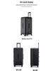 Durable, Extra-Large Rolling Suitcase with Combination Lock – Unisex Travel Luggage