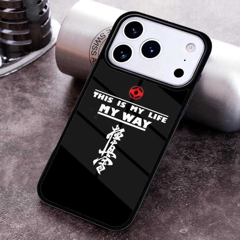 Kung Fu Oyama Kyokushin Karate Phone Case for iPhone 17 16 15 Pro Max Air 14 13 12 11 Plus Shockproof Capa Cover