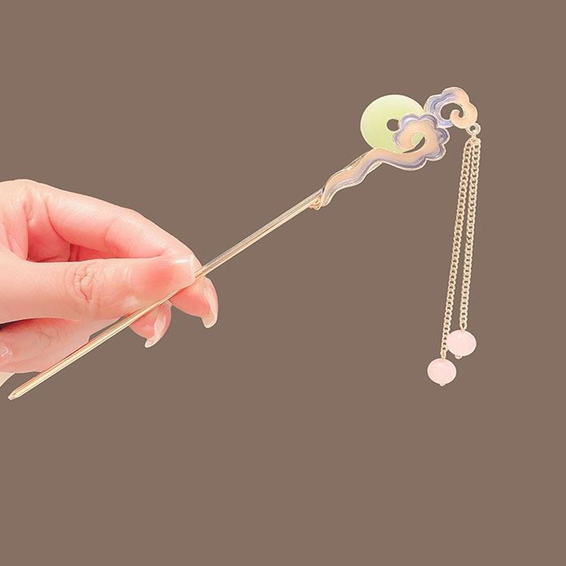 Ancient Style Hairpin Collection: Elegant Updo Hanfu Accessories for Women