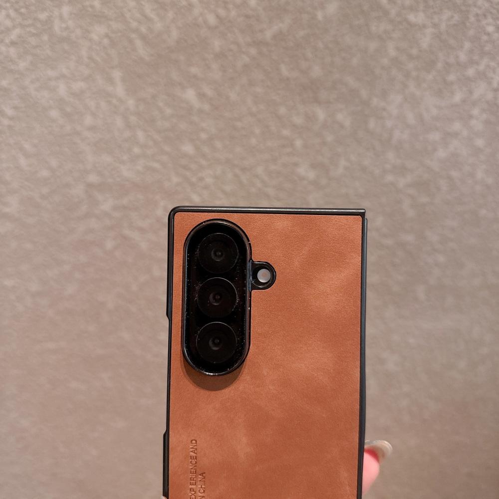 Busienss Sheepskin Ultra Slim Fold Phone Case for Samsung Galaxy Z Fold 8 7 6 5 4 3 Smooth-touch 5G Shockproof Protection Cover