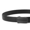 New Men's Real Beef Two layer Leather Open Edge Wear Automatic Buckle Belt Film Business Casual Men's Belt