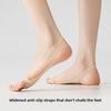 Ice Silk Women's Braided Boat Shoes Summer Ultra-Thin High Heel Shoes Footwear - Versatile Anti-Slip Five-Finger Invisible Sole Shoes