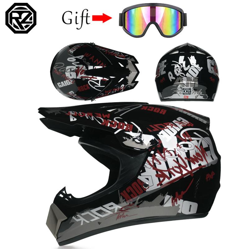 Children And Adolescents Professional Full Coverage Motorcycle Off-Road Race Helmet Bike Am Dh Helmet Capacity Motocross Casso