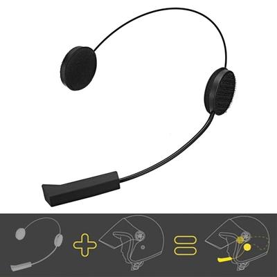 BT8 Motorcycle Helmet Headset Bluetooth-compatible 4.1+EDR Hands-free Call Speaker Earphone