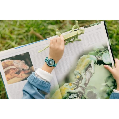 Swatch Flik Flak CAMO FRIENDS FPNP161 Boys' Green Watch