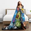 Popular 67 Brainrot Italian Meme Funny Blanket Warm Soft Flannel Throw For Sofa Office Travel Men Women Multi Sizes