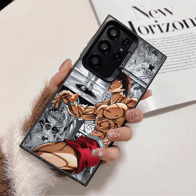 Baki the Grappler Anime Shockproof Phone Case for Samsung Galaxy S26 Edge S25 Ultra S24 FE S23 Plus S21 Cover Anti Fall Fundas