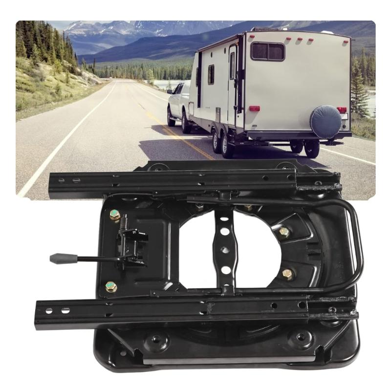 Industrial Grade Rotating Seat Base Sliding Rail System High Capacity Load Bearing Mounting Plate for Universal Vehicle