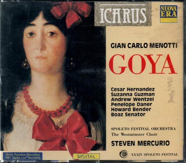 

CD ДЖАН КАРЛО МЕНОТТИ - CСАР ХЕРНNDE - Гойя 706061 Новая Эра 1992 Италия Классическая Б/У