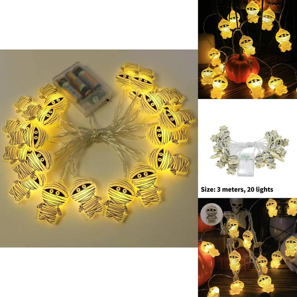 Halloween Party Led String Lights For Indoor Outdoors