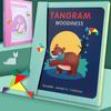 Magnetic Tangram Puzzle for Early Education and Intellectual Development In Children
