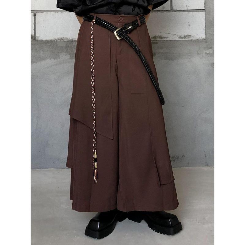 Yamamoto-Stil Lagenrock-Hose: Unisex Retro-Design mit chinesischem Flair