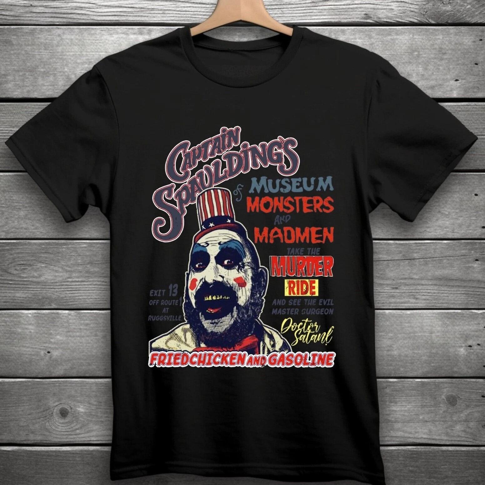 Captain Spaulding Museum Monsters and Madmen T-Shirt S-3XL House of 1000 Corpses XXXL