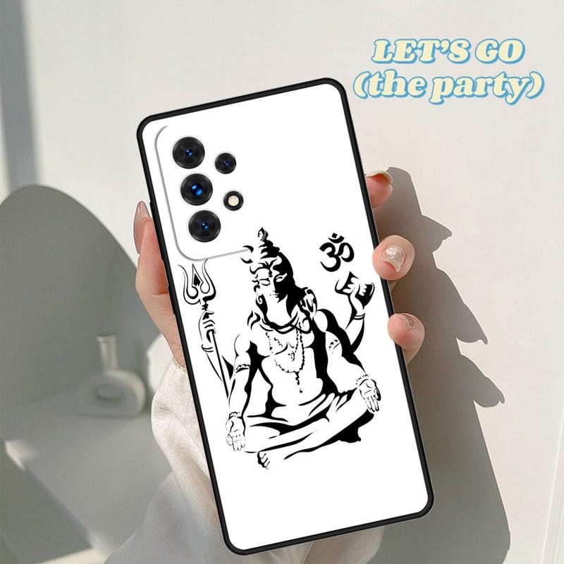 Ganesh Elephant God phone case For Samsung Galaxy A42 A31 A40 A51 A71 A32 A80 A91 A52 A72 A73 A20e A21S A50 A70 A11 A12 Cover