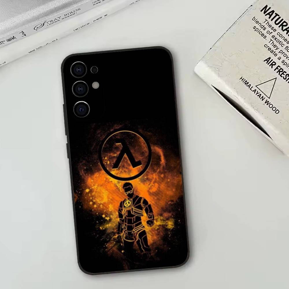 Half-Life   Phone Case For Samsung S25,S24,S21,S22,S23,S30,Ultra,S20,Plus,Fe,Lite,Note,10,Black Cover