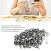 500pcs Exquisite Pinch Clips Stainless Steel Pendant Clasps Pendant Connectors  Craft Making