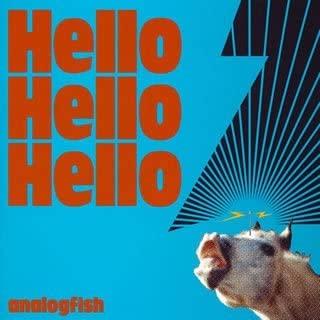 

CD ANALOG FISH, AKIRA SHIMOOKA; KENTAR - Hello Hello Hello ESCL2708 Japan Rock Used