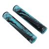 1 Pair 16cm Bike Handlebar Grips Soft TPE Rubber Anti Slip Handle Grips for Fixed Gear BicycleBlue Black
