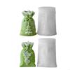 Christmas Candy Bag Silicone Mold For Candle Soap Chocolate Christmas Decoration Silicone Mold