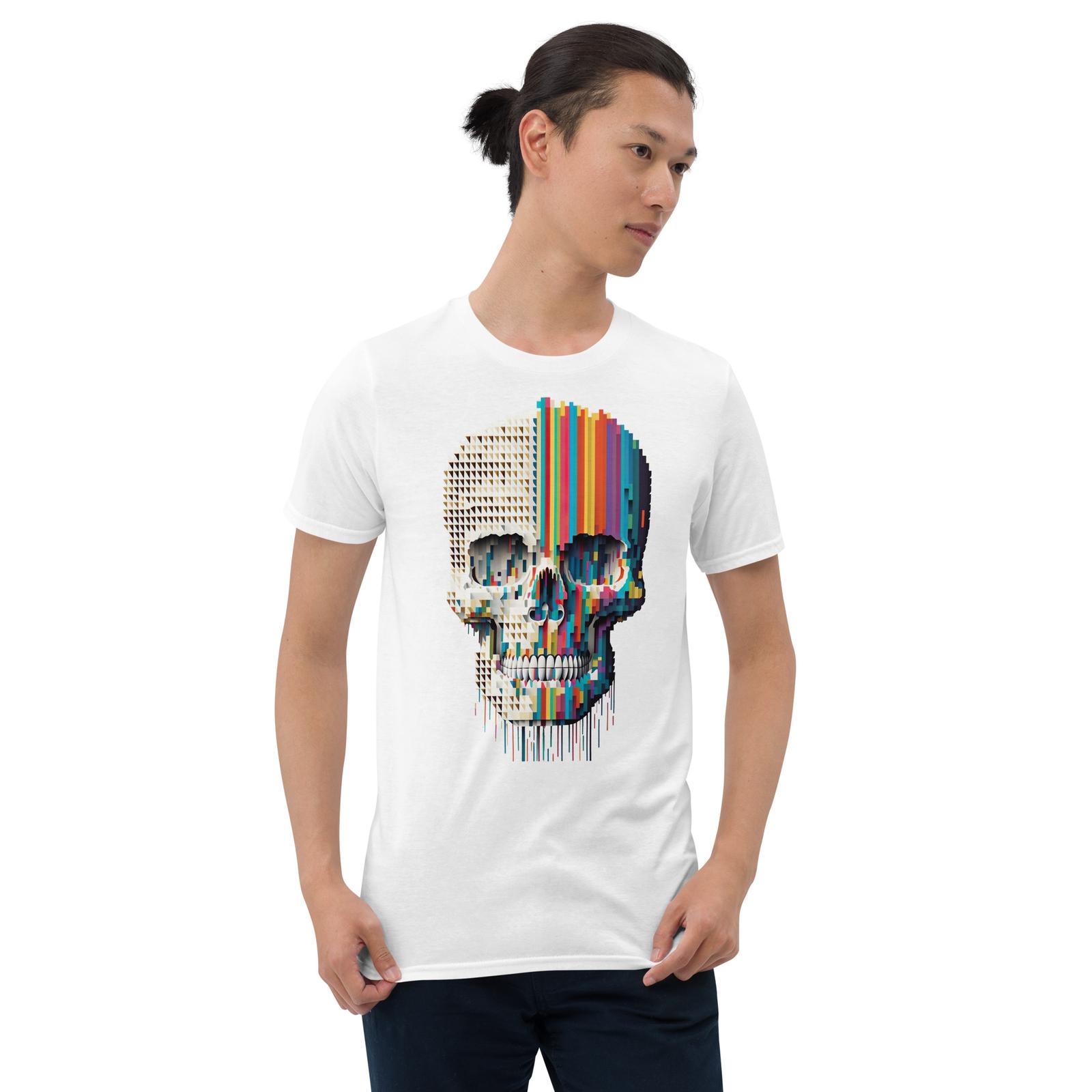 Short-Sleeve Unisex T-Shirt- Skull Art S