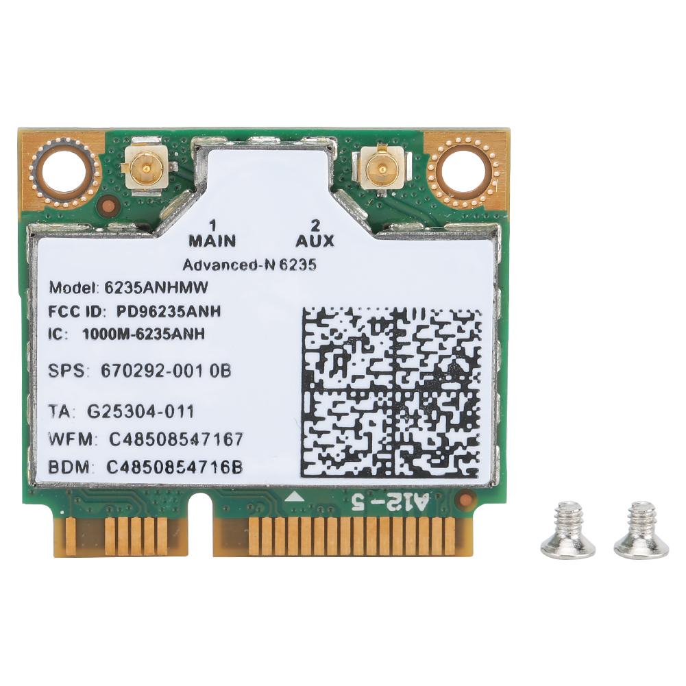 Für Intel 6235AN 6235ANHMW 2,4 GHz 5 GHz 300 Mbit/s Dual-Band Wireless-Netzwerkkarte mit Bluetooth 4.0
