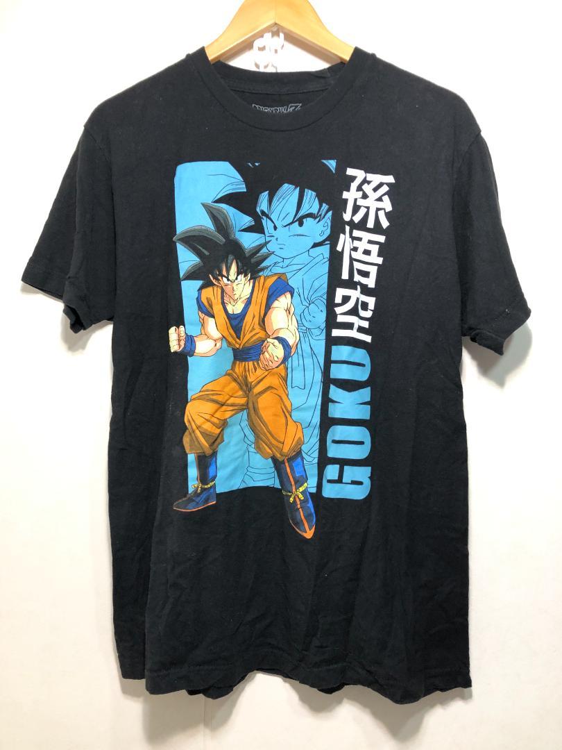 

[USED] 506020 Dragon Ball Z Son Goku T-shirt, Large, Black