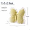16" Butterfly Shaped Back Cushion Throw Pillows for Bedroom Office Decor