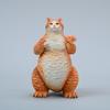 JXK Godzilla Cat Version Home Decor Interior Durable Polyresin with Intricate Details Funny Cat Gift Pet Goji-Nyan