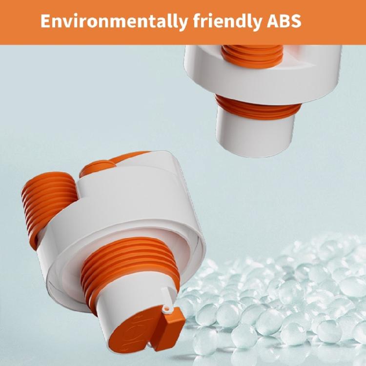 Kitchen Pipe Drainpipe Connector Washing Machine Floor Drain Pipe Tees Sink Elbow Pipe Connector Bathroom Accessories