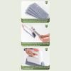 1/3Pcs Cleaning Brush Flexible Bristles Ergonomic Handle Gap Cleaning Brush Dual-Ended Design Narrow Gap Cleaning Tool
