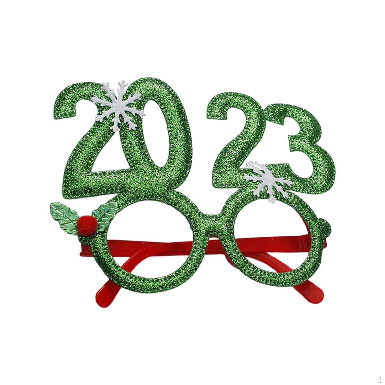 Рождественские Очки Реквизит Украшение Костюм Очки Косплей для