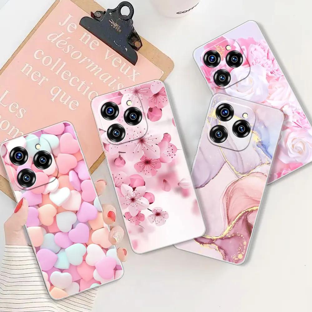 For Oukitel C50 Case Clear Shockproof Cover For Oukitel C51 Printing Soft Silicone TPU Phone Case for Oukitel C51 C 50 New Coque