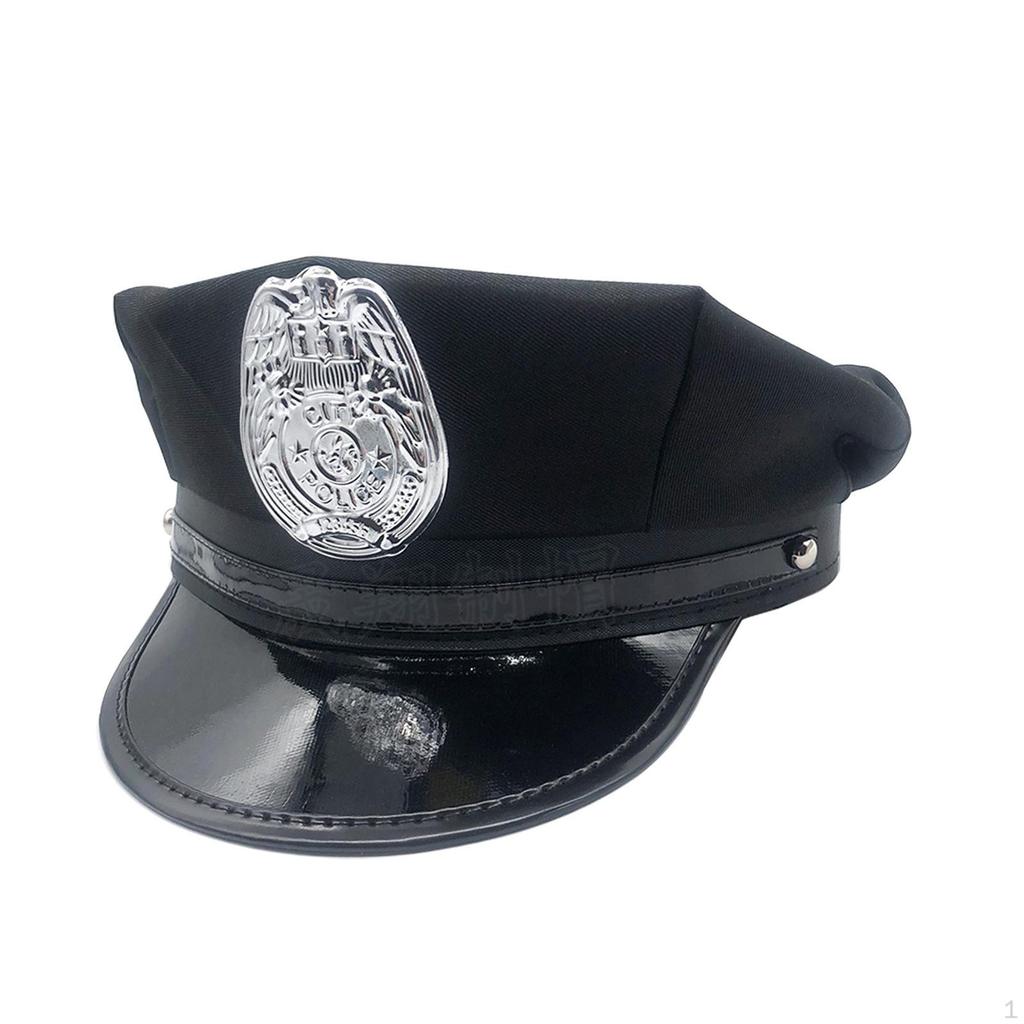 Chapeau de policier pour enfant Accessoire Photo Cop pour Déguisement Halloween Fête