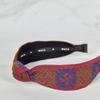 MAIA Pattern Jacquard Hairband - Wine