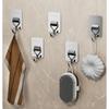 1Pc Super Viscose Non-punching Non-marking Adhesive Hook Hook Hook, Bathroom Kitchen Door Wall Hanging Clothes Paste Stainless Steel Hook