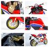 1/9 Scale Honda CBR 1000RR HRC Toy Motorcycle for Children Racing Model Diecast Miniature Large Size Lightable Collection Gift Boy Kid