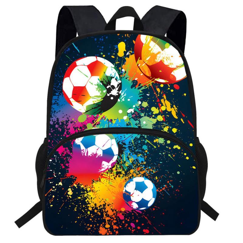 Kids School Backpack Elementary Students - Large Capacity Ergonomic Design Cartoon Print Oxford Fabric