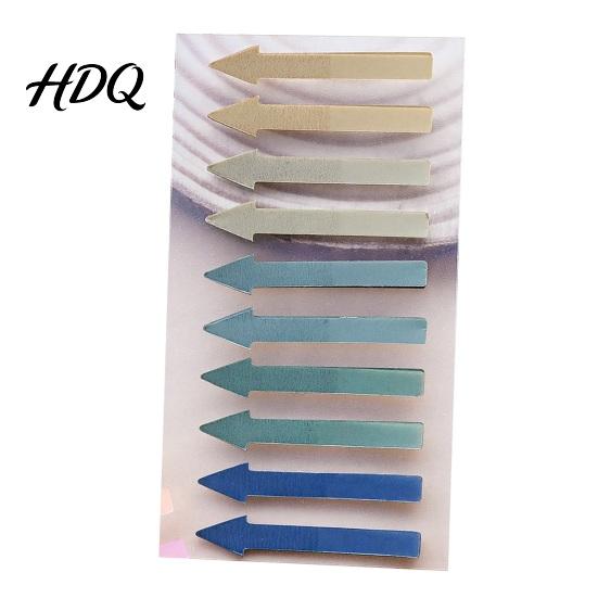 File Marking Tags Arrow Index Tab Stickers Translucent PET Page Markers Journaling Supplies Colorful Sticky Flags for Organizing Book And