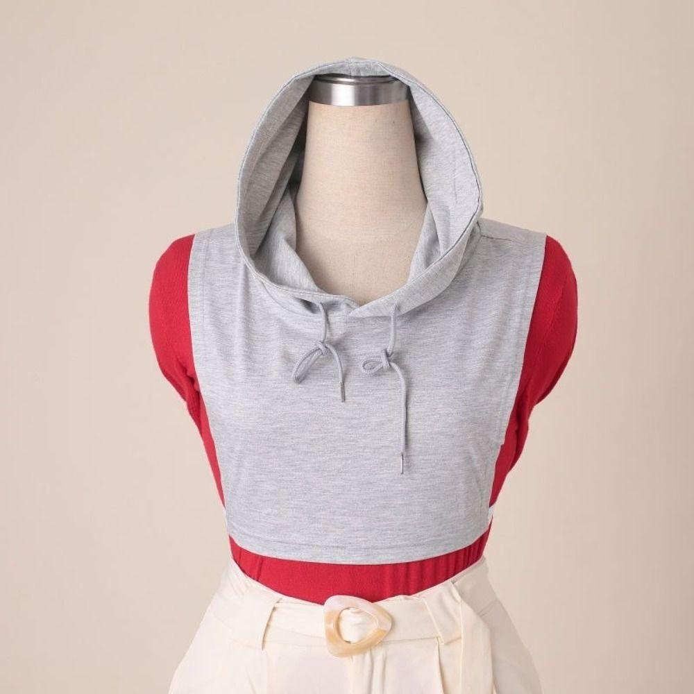 Weicher Abnehmbarer Kragen Abnehmbar Abnehmbares Kapuzenshirt Falscher Kragen Mädchen