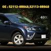 Car Front Bumper Wheel Fender Molding Trim Black Cover 52112-0R040 52113-0R040 For Toyota RAV4 (XA40) 2013 2014 2015 Accessories