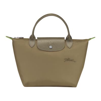 Le Pliage Green Logo s potiskem Recyklovaný polyamid Taška na knedlíky Malá dámská tote taška Artichoke-Green 1621919M04