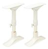 Heian Shindo Kogyo Furniture Tip Prevention Tension Rod, Extra Thick, White, Height 27-35cm, SEQ-27