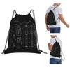 SPACEX Falcon 9 And Super Heavy Starship Backpacks Casual Drawstring Bags Sundries Bag Book Bags for Man Woman School