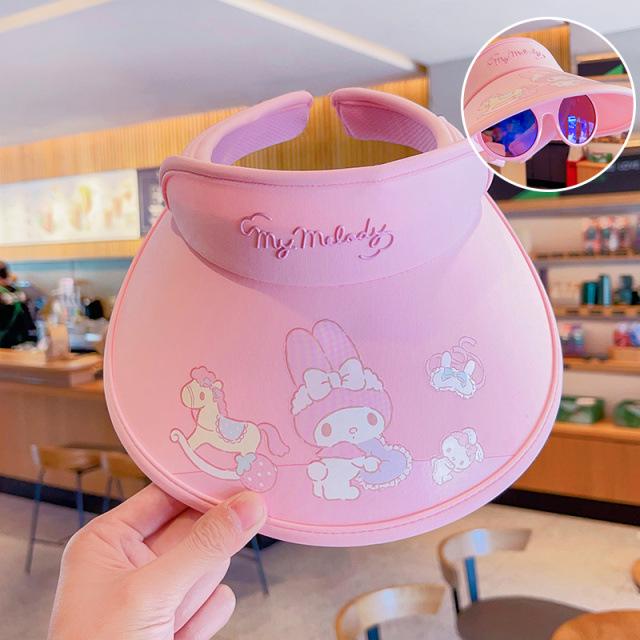 Kinder UV-Schutz Cartoon Sonnenblende Hut für Outdoor Sommer Spaß