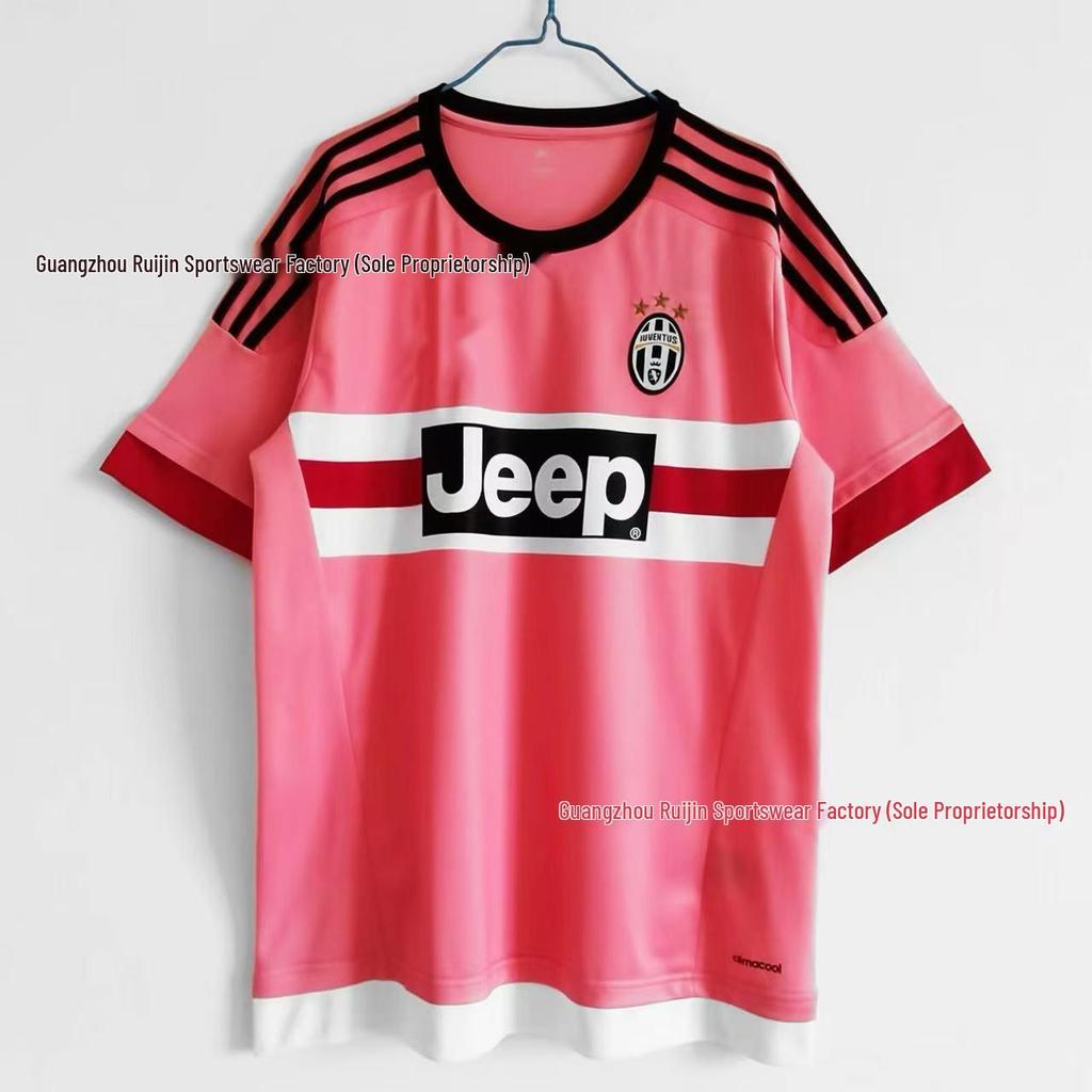 Maglia da Calcio Retrò Uomo AC Milan/Inter Milan/Juventus - Manica Corta Estiva, Ampia e Traspirante.