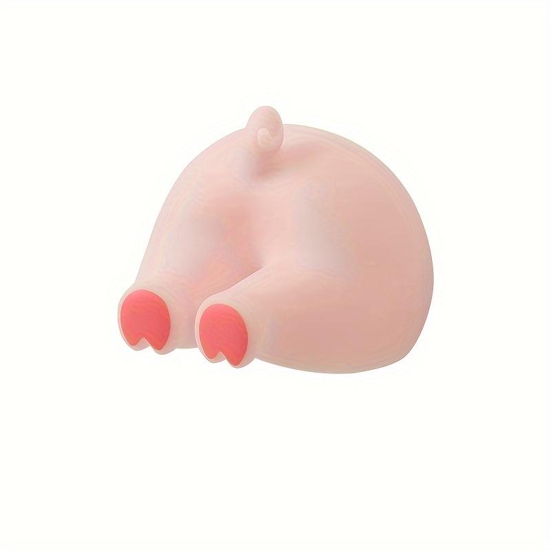 1PC-Cute Toothbrush Holders, Wall Mounted Toothbrush Storage Rack,Funny Cartoon Animal Tail Hook, Wall Cute Hanger, Bathroom