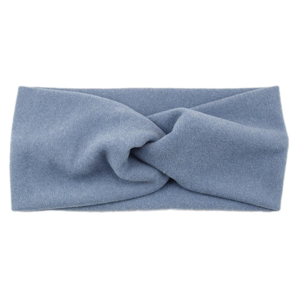 New Wide Cross Headbands For Woman Solid Hairband Elastic Sports Yoga Headwear Girls Hair Band Hair Accessories Korean Style