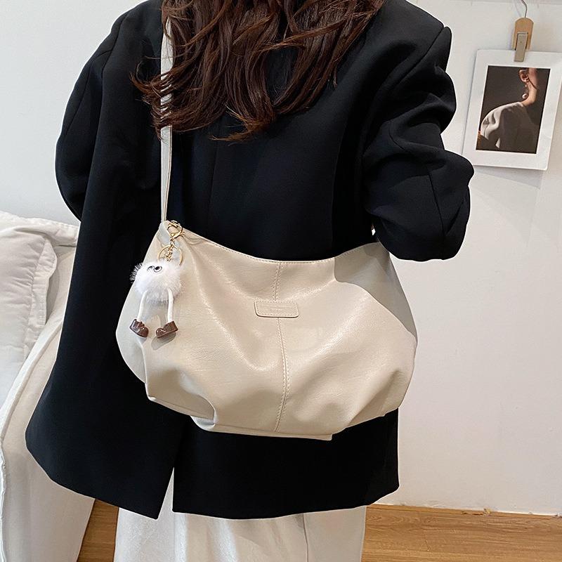 Premium Autumn and Winter Casual Style Versatile Texture Commuter Big Bag Women's Foreign Style Tote Bag Retro Shoulder Bag