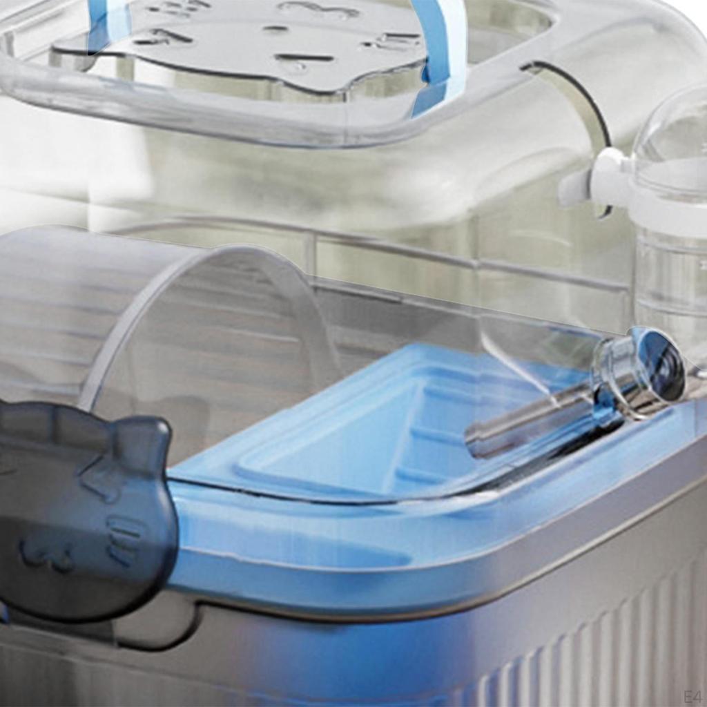 Compact Hamster Container for Small Animals Ideal Travel