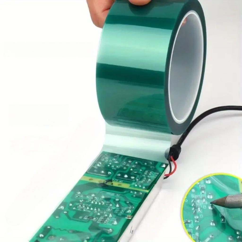 Yüksek Sıcaklık Bandı Isıya Dayanıklı Güçlü Yapışkan Kalıntı Bırakmaz Yalıtım Yapışkan Bant Sprey Koruyucu Film Ev Geliştirme